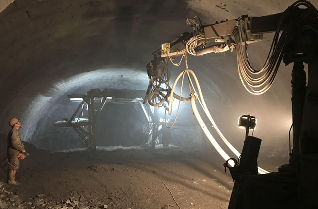 混凝土湿喷机械手在隧道施工中具有重要作用